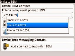 Cara delete contact bbm