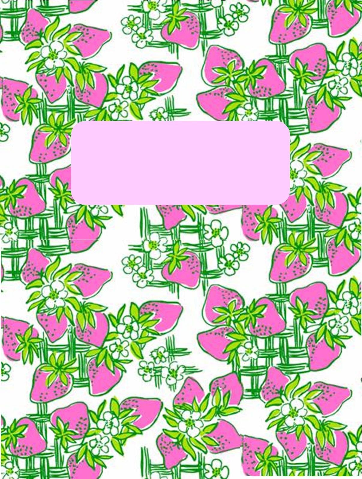 craftastical: Strawberry Binder Cover (cute for ZTA)