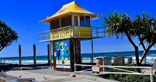 Lifeguard Tower Surfers Paradise Beach