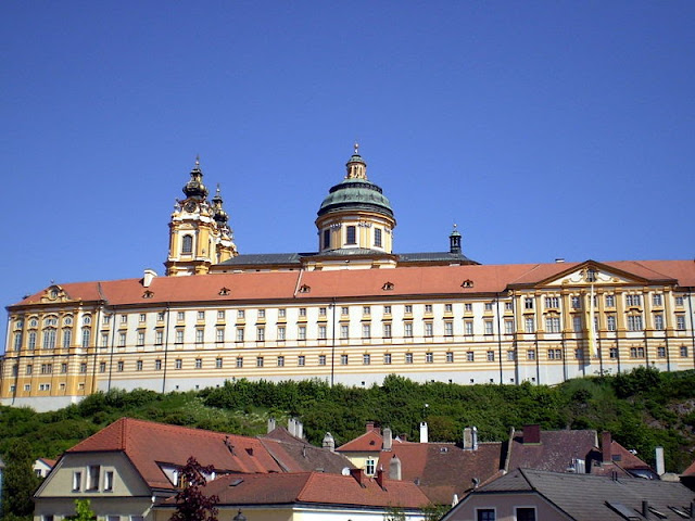 Austria's Melk Abbey, yet another stop along your European river cruise. Photo: WikiMedia.org.