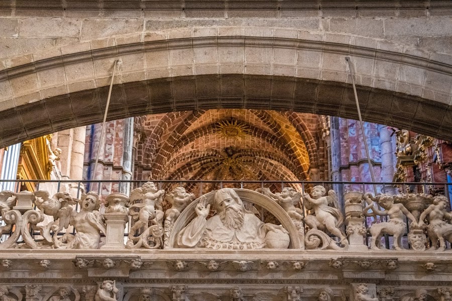 España, Castilla y León, Ávila, Catedral,