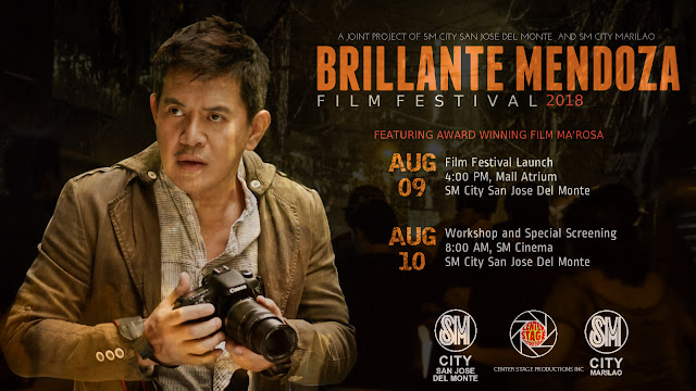 SM TO HOST BRILLANTE MENDOZA FILM WORKSHOP ON AUGUST 9-10