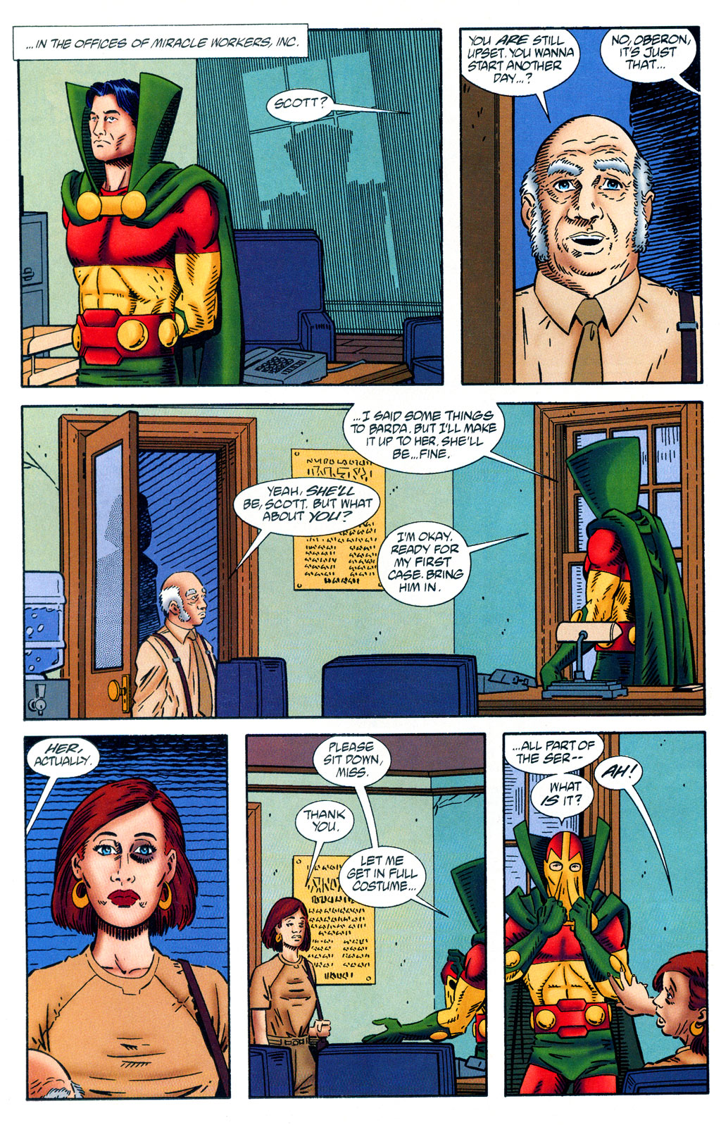 Read online Mister Miracle (1996) comic -  Issue #6 - 16