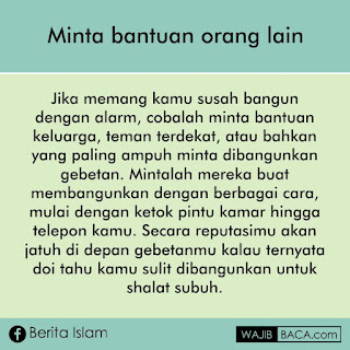 Cara Jitu Gampang Bangun Subuh Tiap Hari