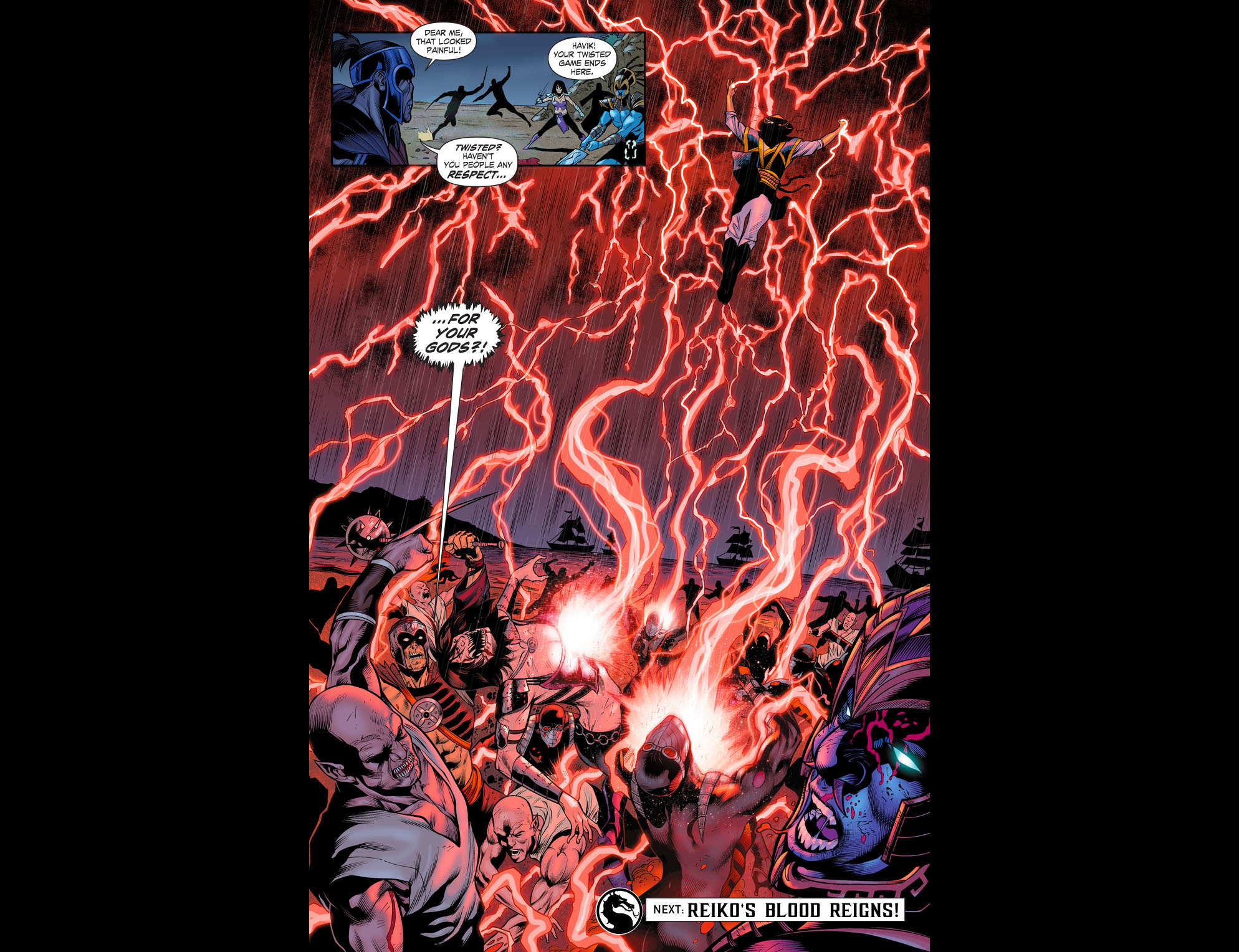 Read online Mortal Kombat X [I] comic -  Issue #27 - 23