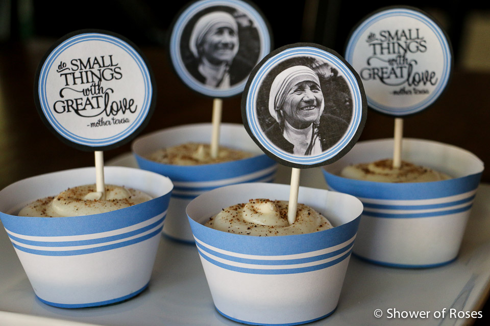 Shower of Roses Commemorating the Canonization of Mother Teresa