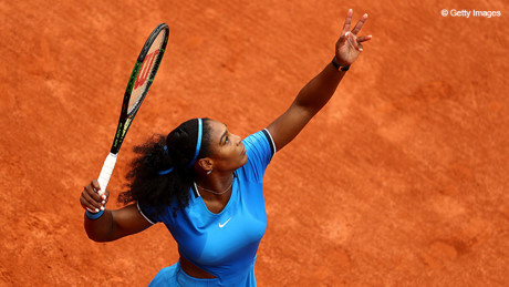 Nguoc dong ngoan muc, Serena Williams vao chung ket Phap mo rong - Anh 2