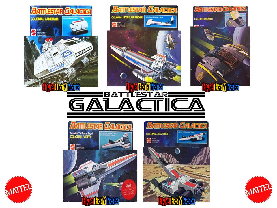 The Toy Box: Battlestar Galactica (Mattel)