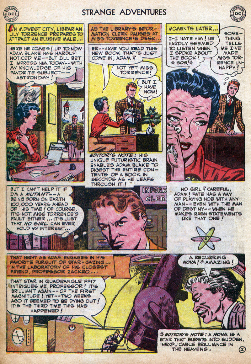 Read online Strange Adventures (1950) comic -  Issue #12 - 3