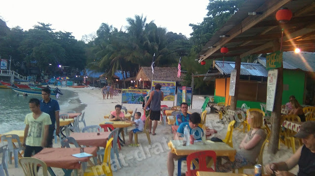 Tempat Makan Murah di Coral Bay Pulau Perhentian Terengganu