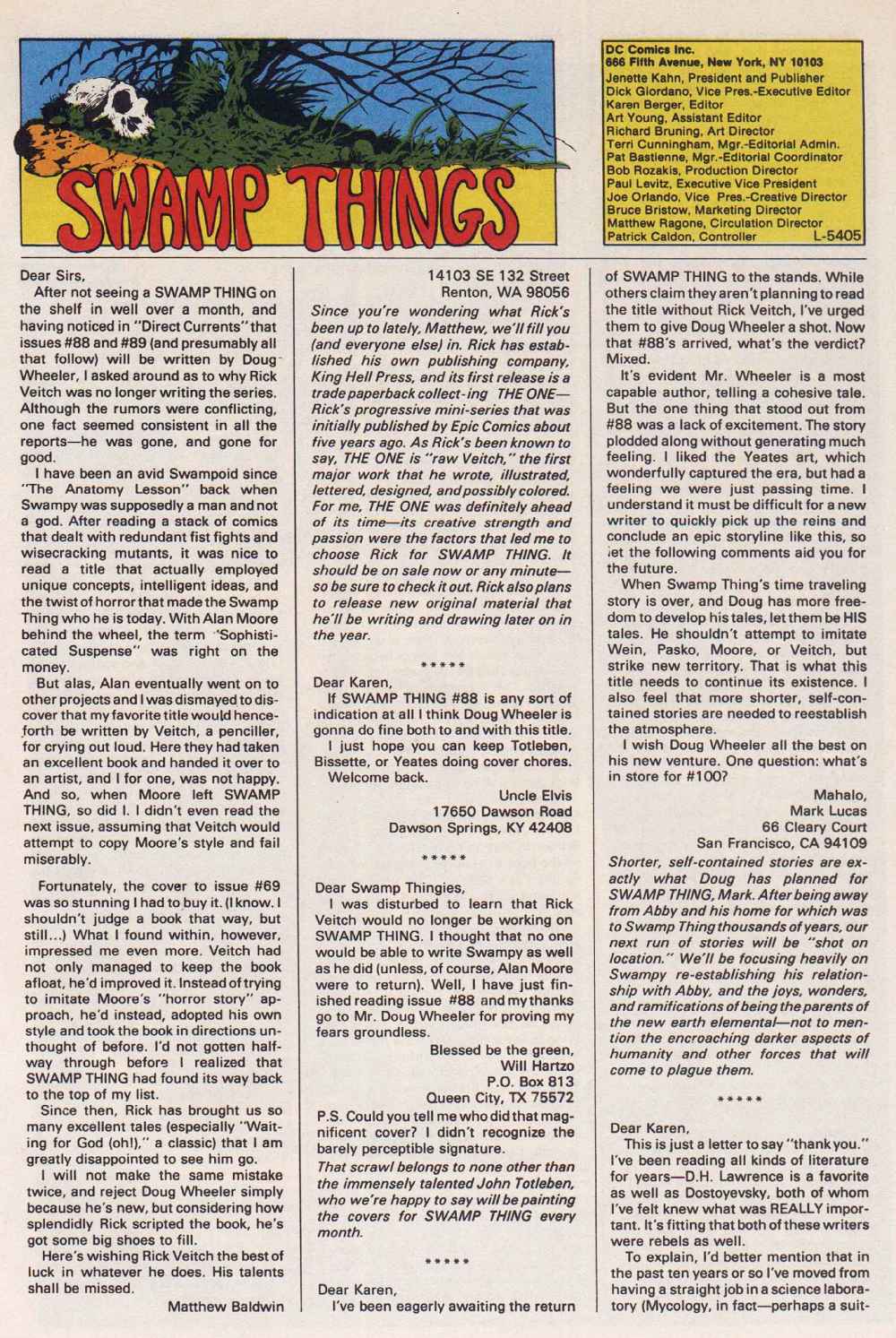 Read online Swamp Thing (1982) comic -  Issue #92 - 25