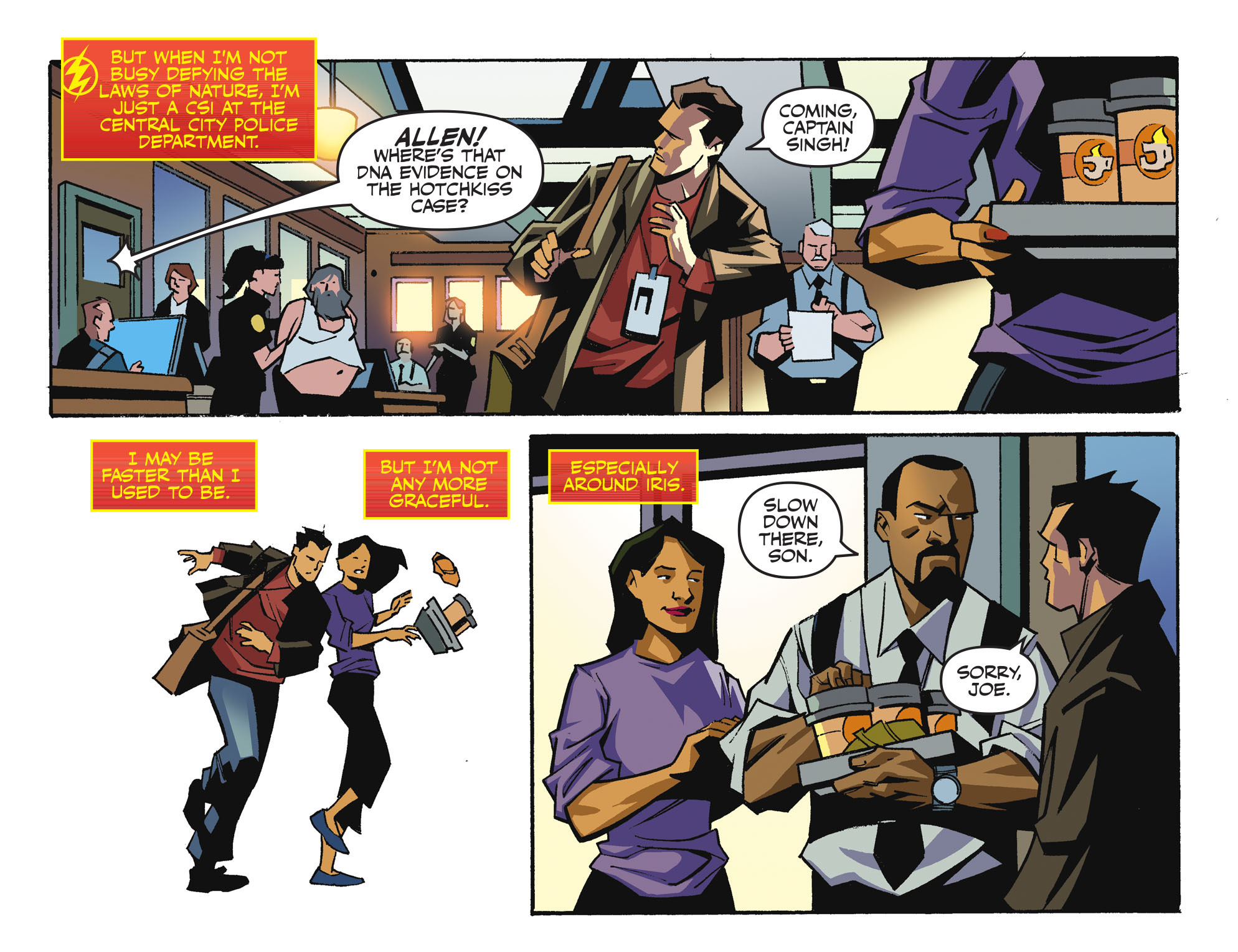 Read online The Flash: Season Zero [I] comic -  Issue #1 - 9