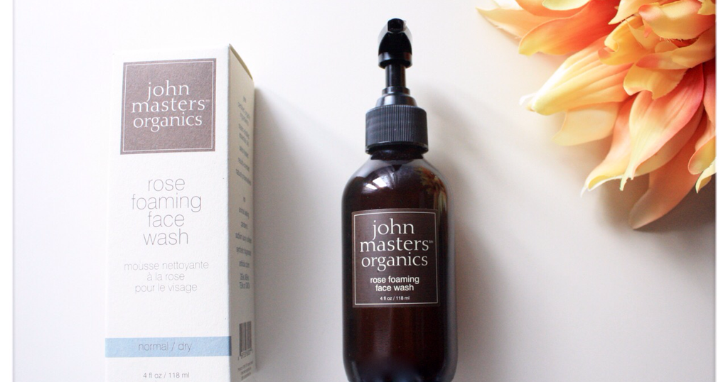 john masters rose foaming face wash