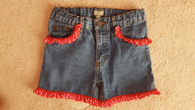 Upcycled Summer Shorts Upcycled Summer Shorts