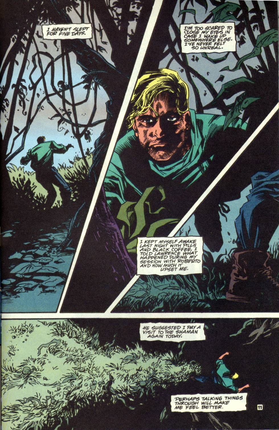 Read online Swamp Thing (1982) comic -  Issue #141 - 12