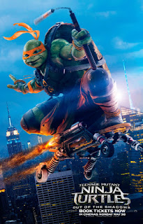 Teenage Mutant Ninja Turtles Out of the Shadows Michelangelo Poster