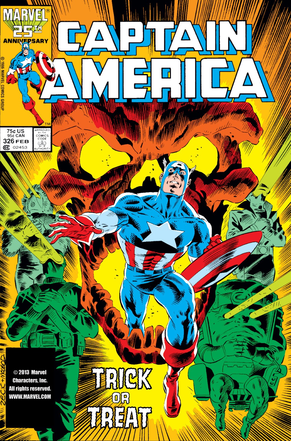 Read online Captain America (1968) comic -  Issue #326 - 1
