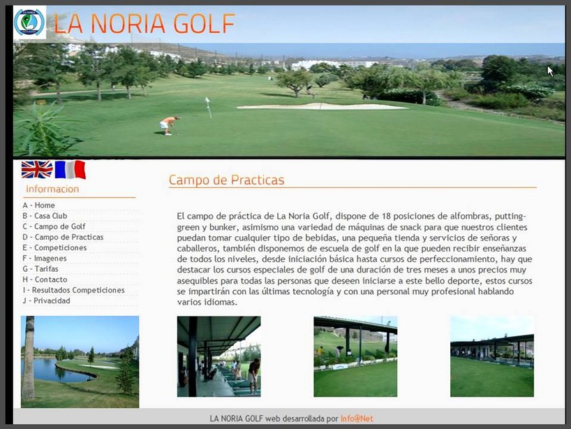 Ignacio García Golf Arquitectura Inauguración de La Noria Golf