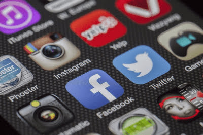 Collection of smartphone apps.