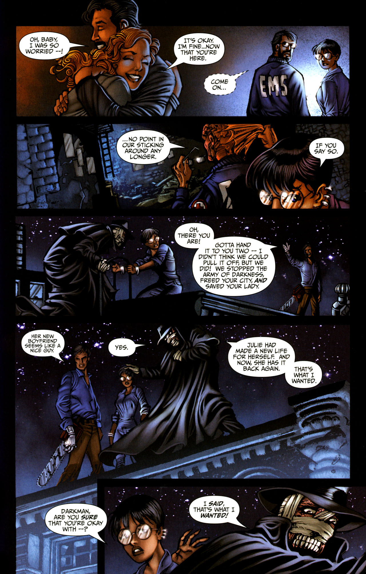 Read online Darkman vs. the Army of Darkness comic -  Issue #4 - 22