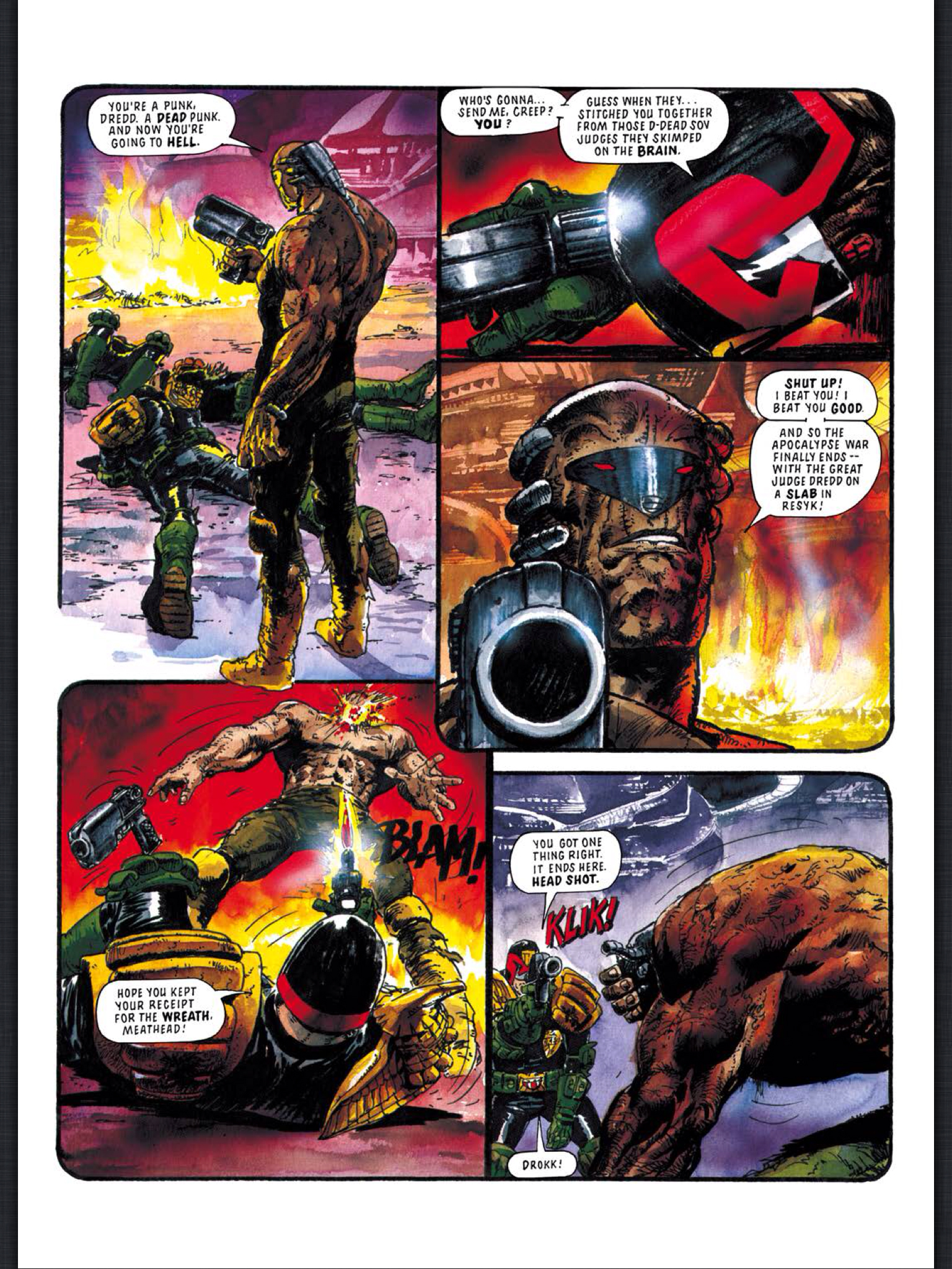 Read online Judge Dredd: The Complete Case Files comic -  Issue # TPB 20 - 98