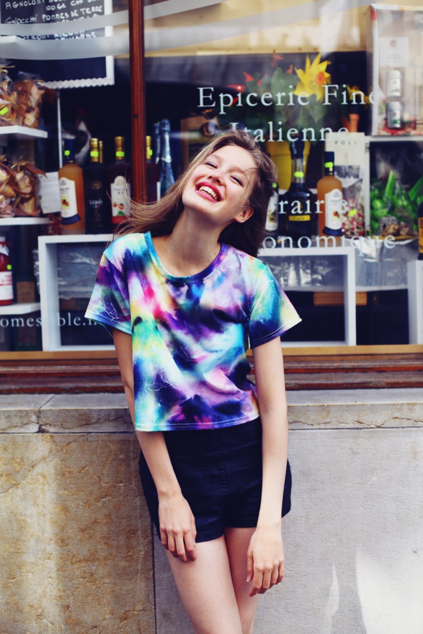 La Femme Lambda Alice, une mannequin sur les bancs d'école