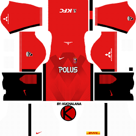 Urawa Red Diamonds kits 2017 - Dream League Soccer