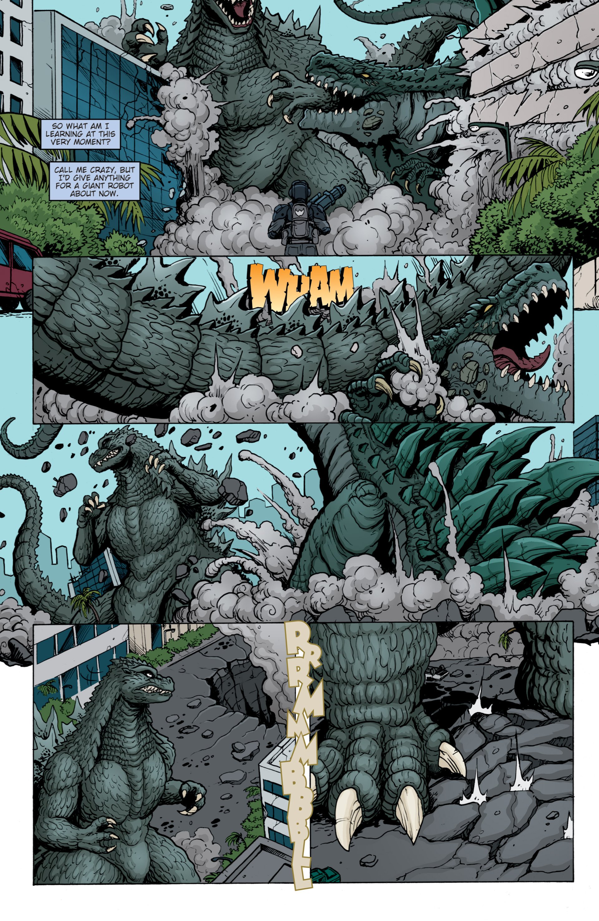 Read online Godzilla: Rulers of Earth comic -  Issue #2 - 17