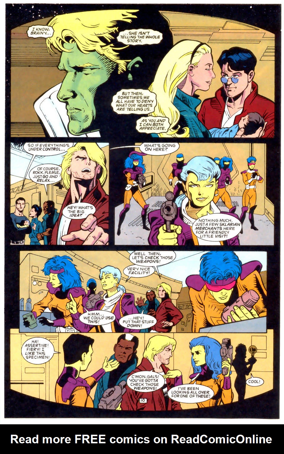 Legion of Super-Heroes (1989) 50 Page 10