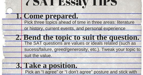 7 sat essay tips sat essay tips
