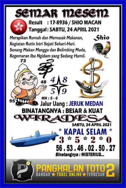 Prediksi Syair Hongkong 24 April 2021 Togel Hk Pangkalantoto