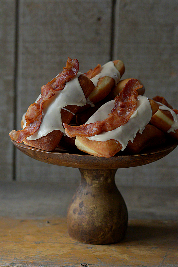 Maple Bacon Bars Baked New England