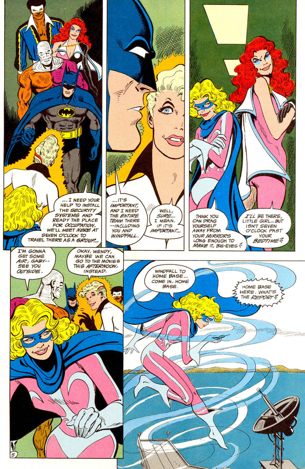 Read online The Outsiders (1985) comic -  Issue #20 - 6