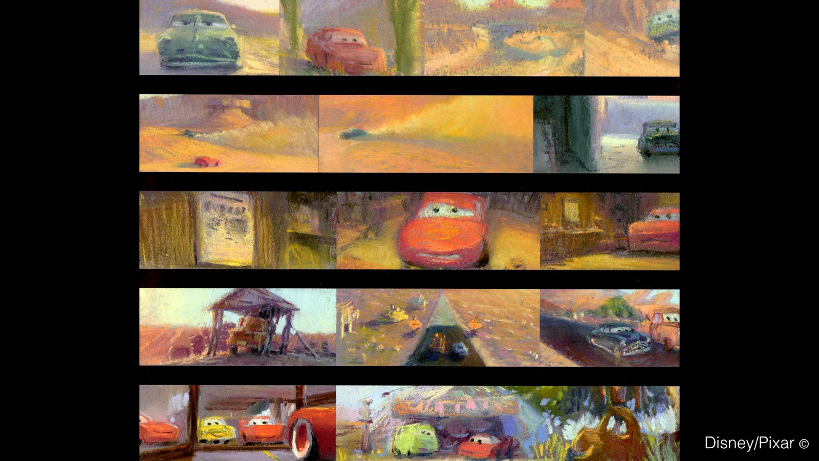 MyNewGreatStory. Il Colorscript in Pixar