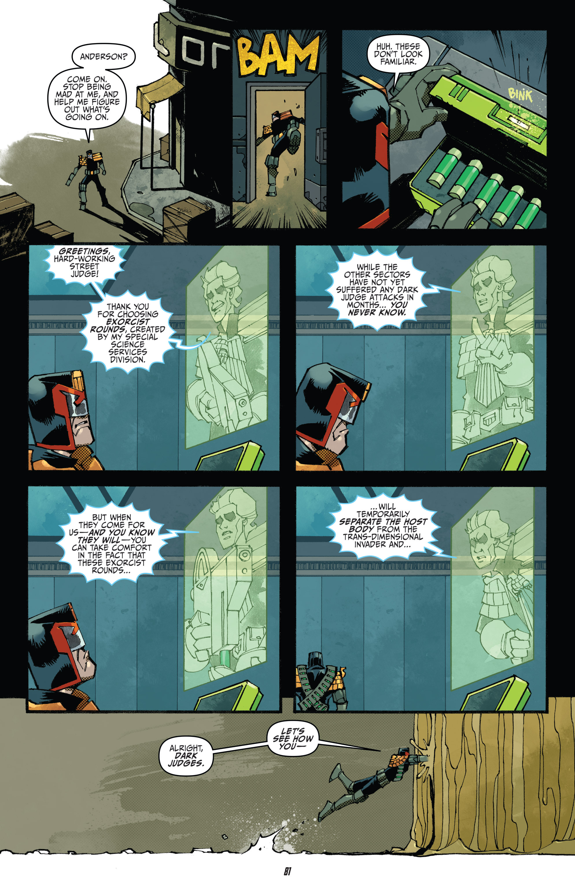 Read online Judge Dredd (2012) comic -  Issue # _TPB 6 - 81