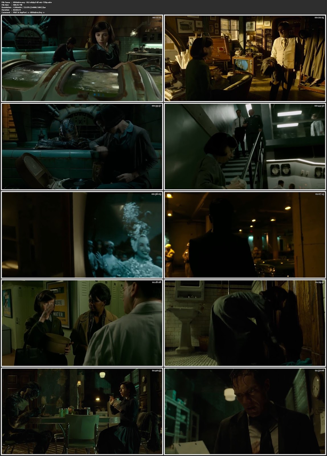 The Shape of Water 2017 ORG Hindi Dual Audio 480p BluRay Esubs 400MB Download