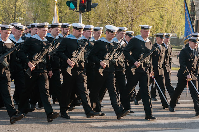 Militārās parādes ģenerālmēģinājums Jelgavā 2015. gada 04. maijā