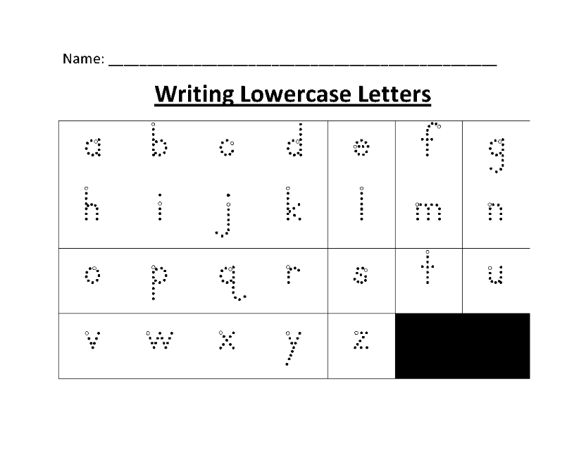 Mrs. Leach's Kindergarteners: Writing uppercase and lowercase letters...