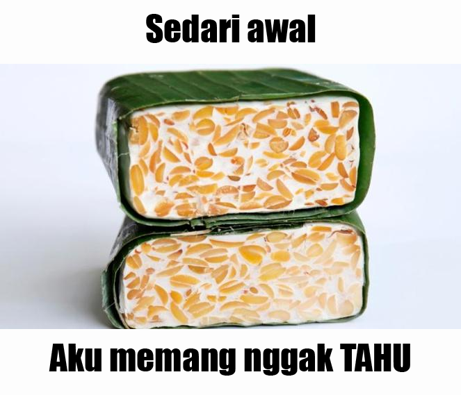 16 Gambar Meme Lucu tentang TAHU yang bikin Ngakak - Gambar Lucu Terbaru