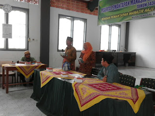 Edukasi Kesehatan kepada Calon Jamaah Haji Kec. Padang Utara bersama GEMAHATI dan SUSU HAJI SEHAT, Kota Padang