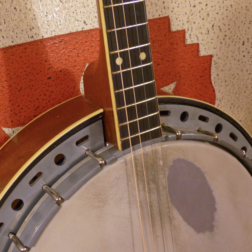 1950s Kay K52T Resonator Tenor Banjo