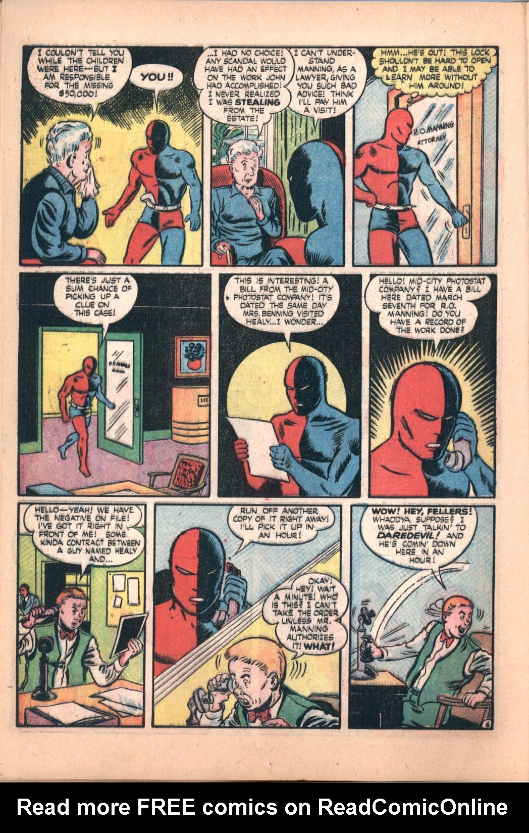 Read online Daredevil (1941) comic -  Issue #37 - 28