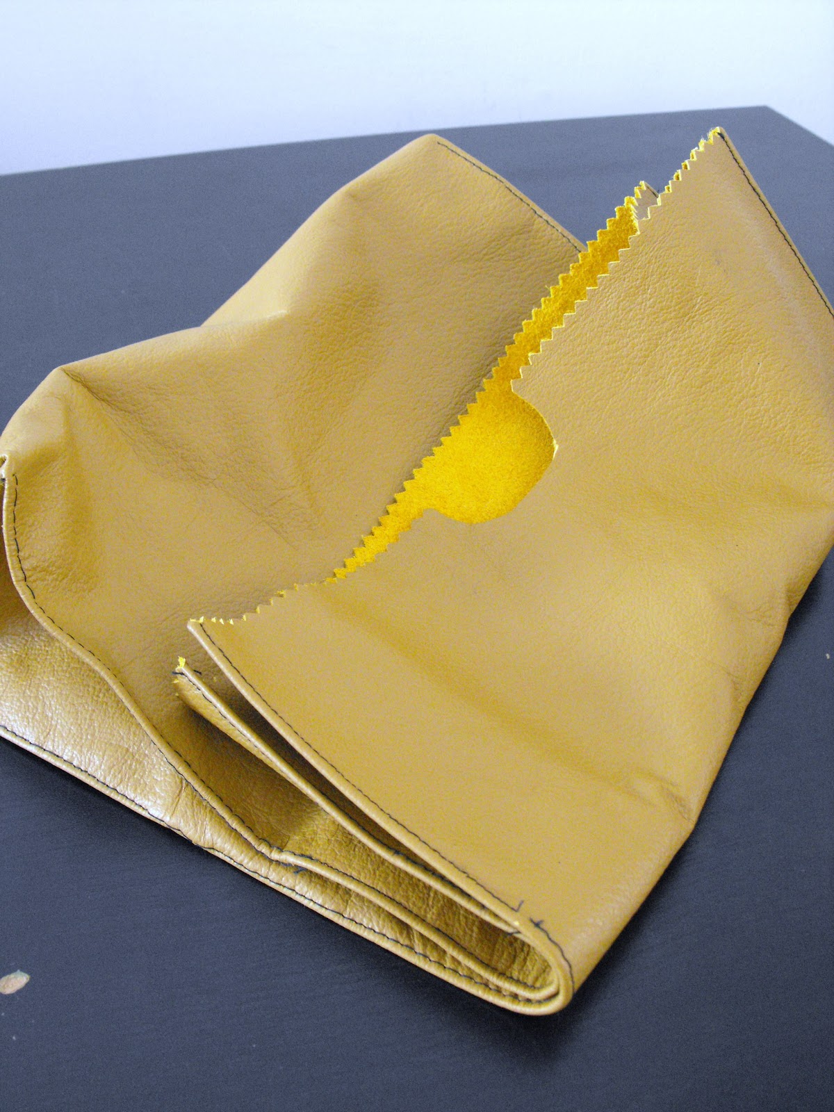 Ruby Murrays Musings: Jil Sander DIY Leather Paper Bag