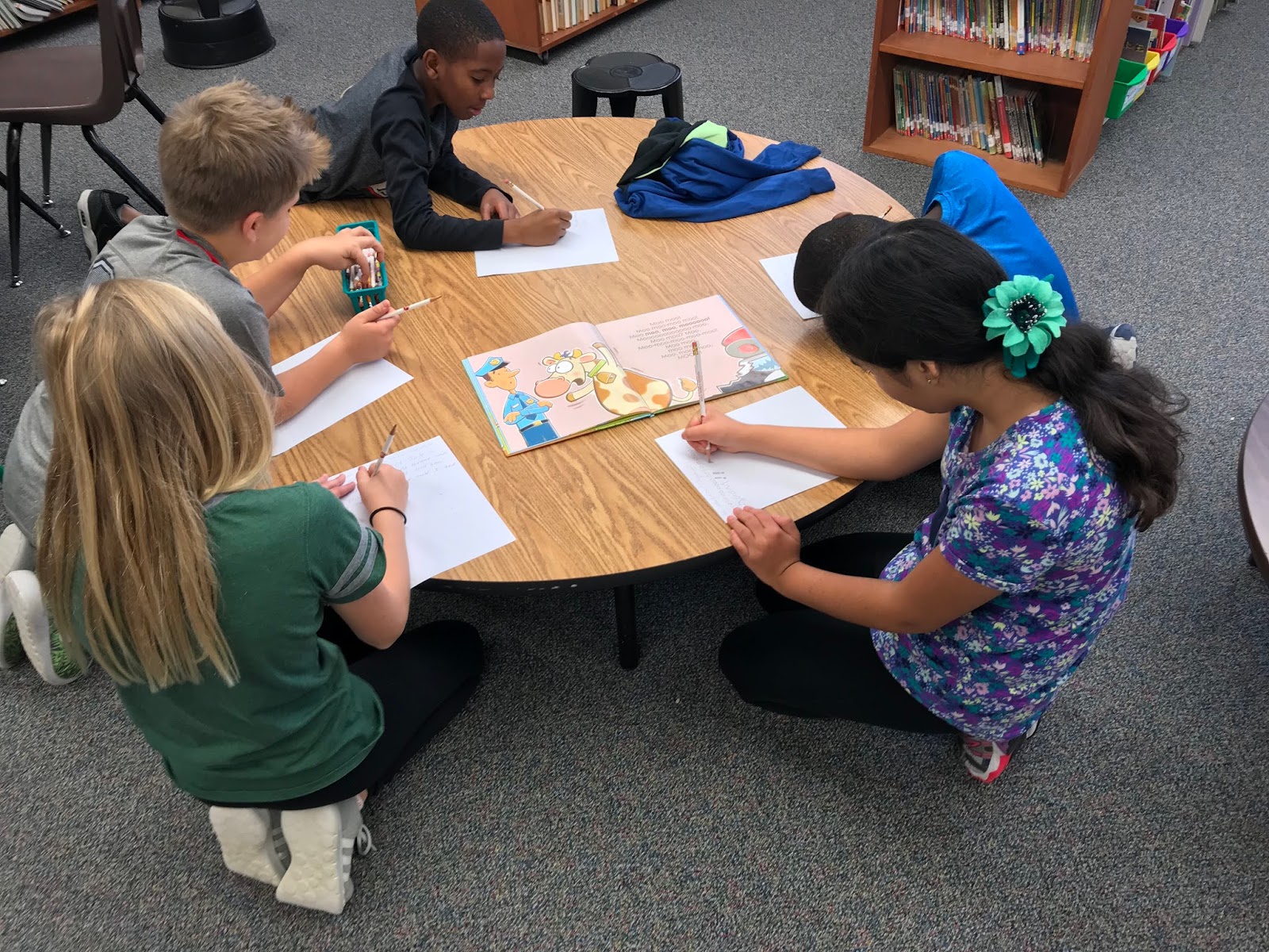 HFSM Library: Can 5th Graders Check Out Picture Books?