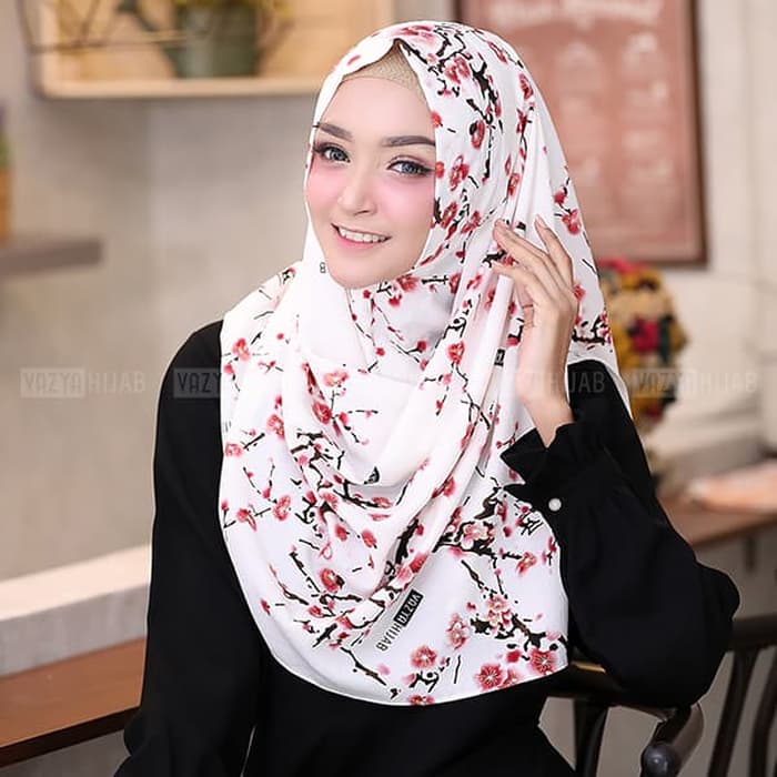  Hijab  Motif  Wanita Syar i Maryam XMKL Modern Terbaru  