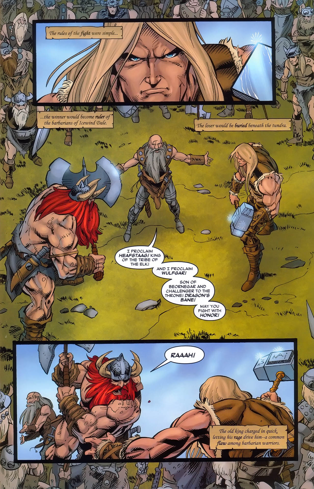 Read online Forgotten Realms: The Crystal Shard comic -  Issue #3 - 3