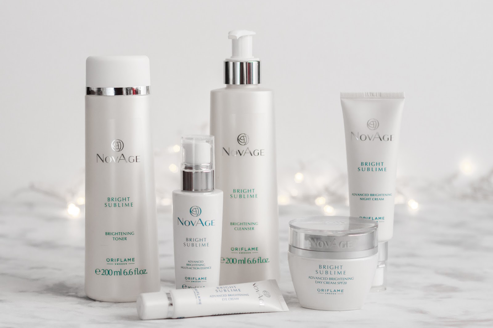 Jiji Beauty + Review Oriflame Bright Sublime NovAge