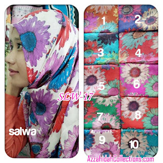 Segi Empat Umama Scarf Salwa - AzzahidahCollections.com