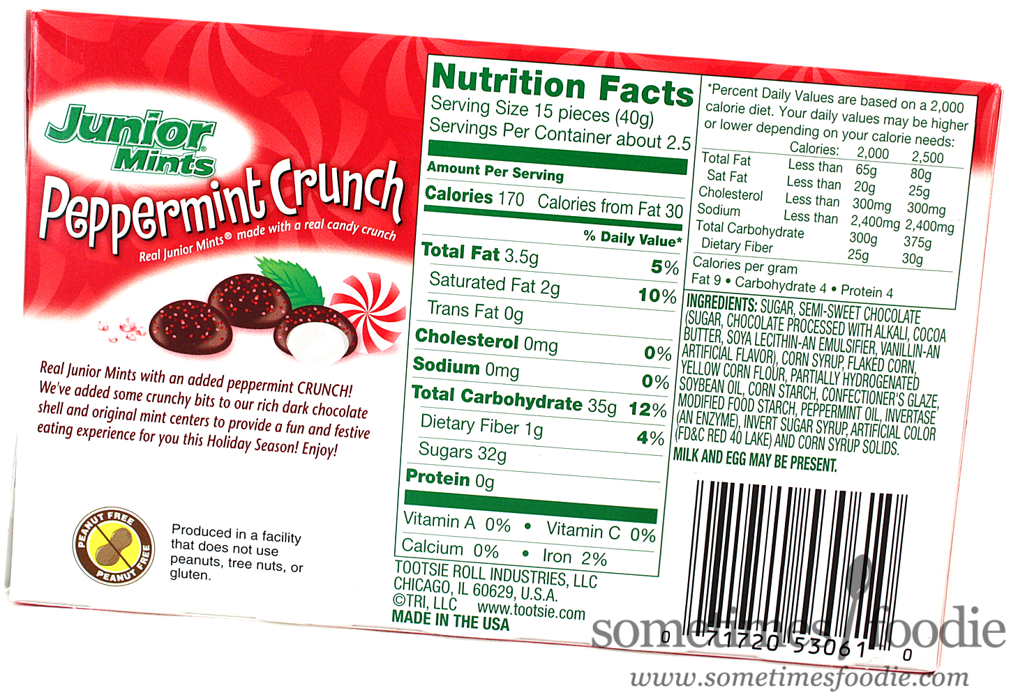 Sometimes Foodie Peppermint Crunch Junior Mints Target? (I think...)