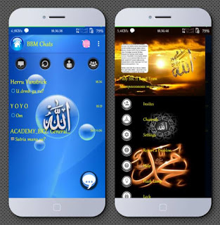 BBM Mod Islamic Versi 2.10.0.31 Apk